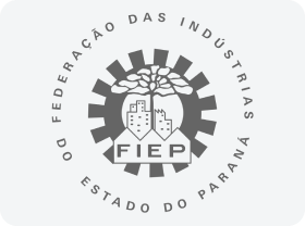 Primeira logo da Fiep